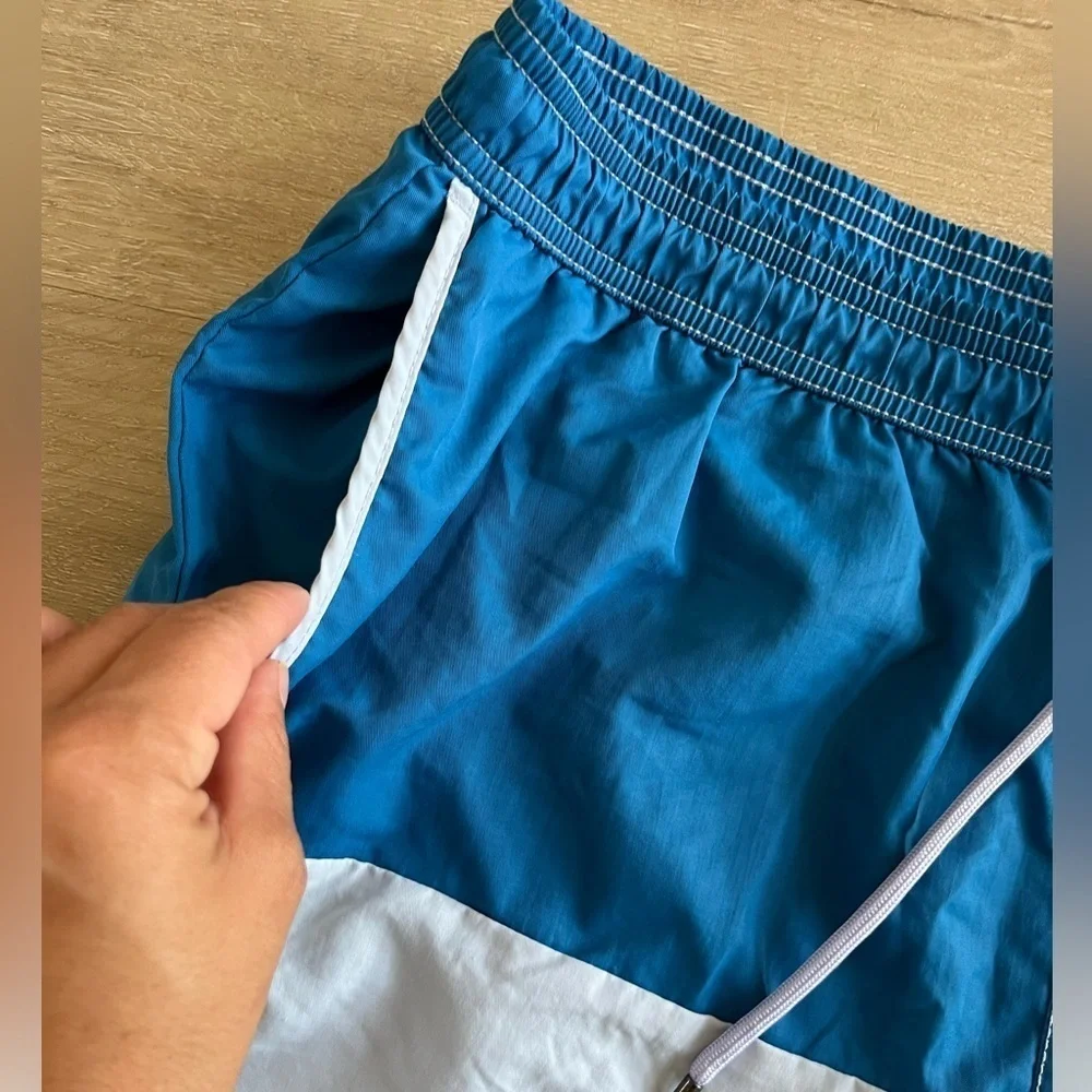 Mr Swim Blue Swim Trunks Mens XXlarge